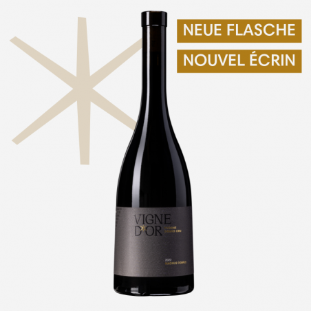 Yvorne Vigne d'Or "MAGNUS CORPUS" assemblage rouge élevé en fût de Chêne Chablais AOC