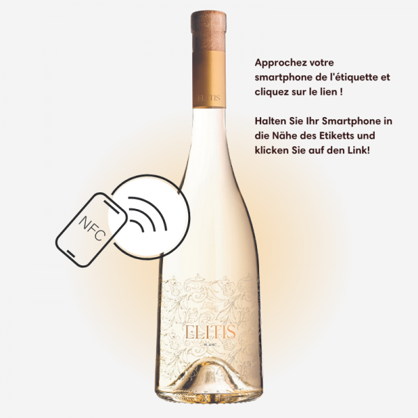 Bouteille d'Elitis des Artisans Vignerons d'Yvorne vin doux