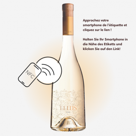 Bouteille d'Elitis des Artisans Vignerons d'Yvorne vin doux