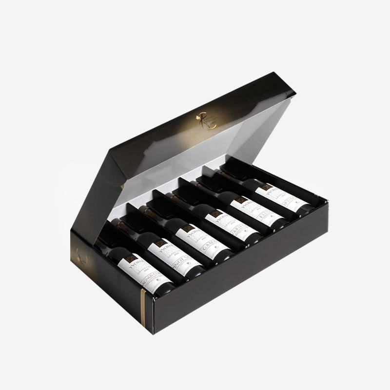 Coffret cadeau de 6 bouteilles de vin rouge Coffret cadeau de 6 bouteilles de vin rouge