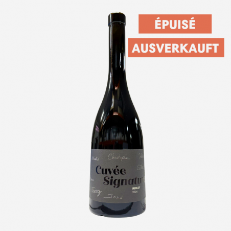 Yvorne Merlot Cuvée Signature fût de chêne édition limitée