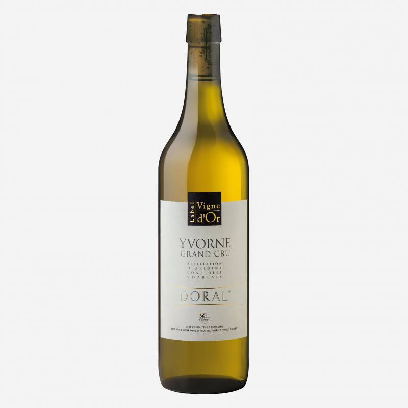 Yvorne Label Vigne d'Or "DORAL" Chablais AOC Yvorne Label Vigne d'Or "DORAL" Chablais AOC