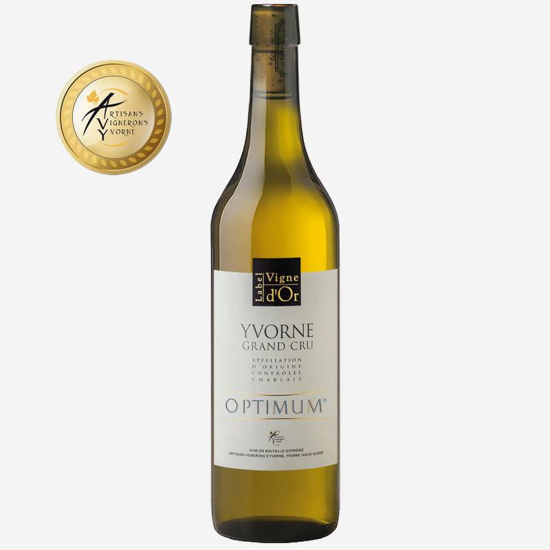 Yvorne Grand Cru Label Vigne d'Or "OPTIMUM" Chablais AOC