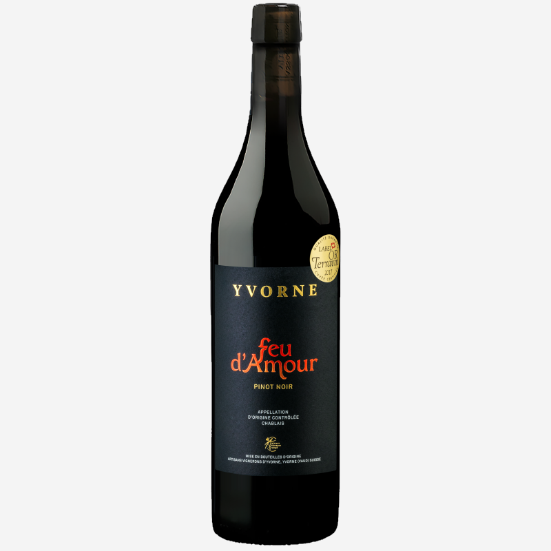 Yvorne Pinot Noir "Feu d'Amour" Sélection Terravin Chablais AOC